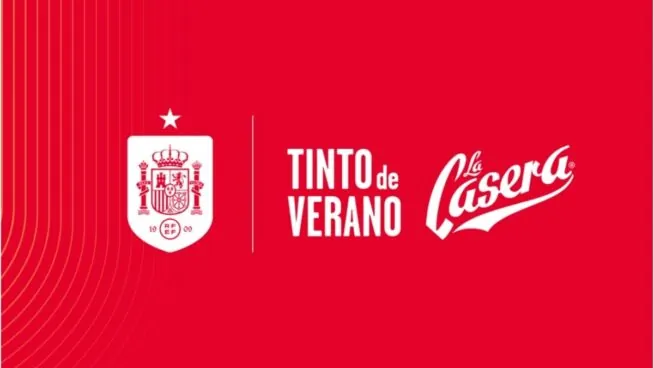 Tinto de Verano La Casera, colaborador oficial de la Selección Española de Fútbol 
