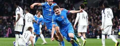 Dulce derrota del Atlético ante el Tottenham: el Barça le espera en cuartos de Champions