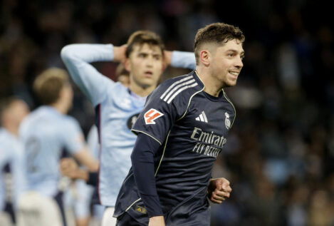 Valverde rescata al Real Madrid en el descuento en Vigo y acaba con la crisis de resultados