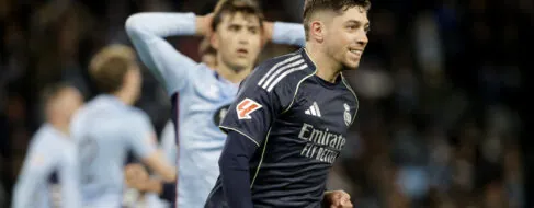 Valverde rescata al Real Madrid en el descuento en Vigo y acaba con la crisis de resultados