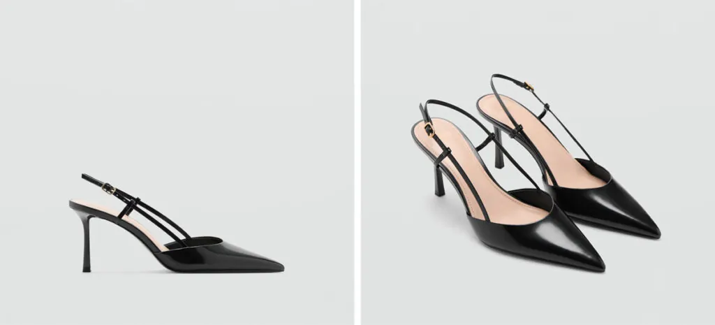 Zapatos de tacón negros de Mango. (PVP: 49.99€)