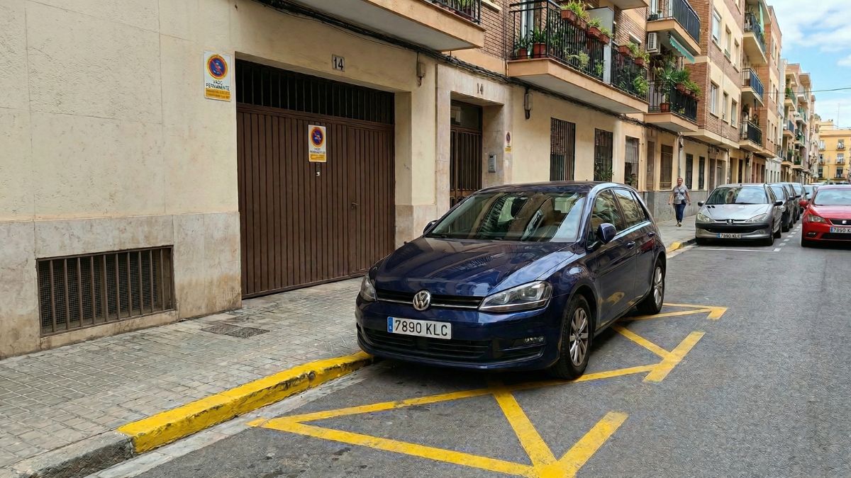El BOE lo confirma: prohibido aparcar el coche en tu propio vado o tu vecino puede llamar a la grúa para que se lo lleve