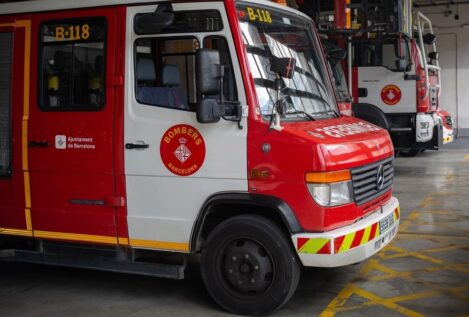 Nueve personas heridas en el incendio de una empresa química en Barcelona