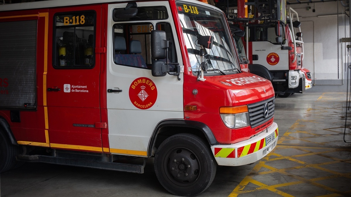 Nueve personas heridas en el incendio de una empresa química en Barcelona