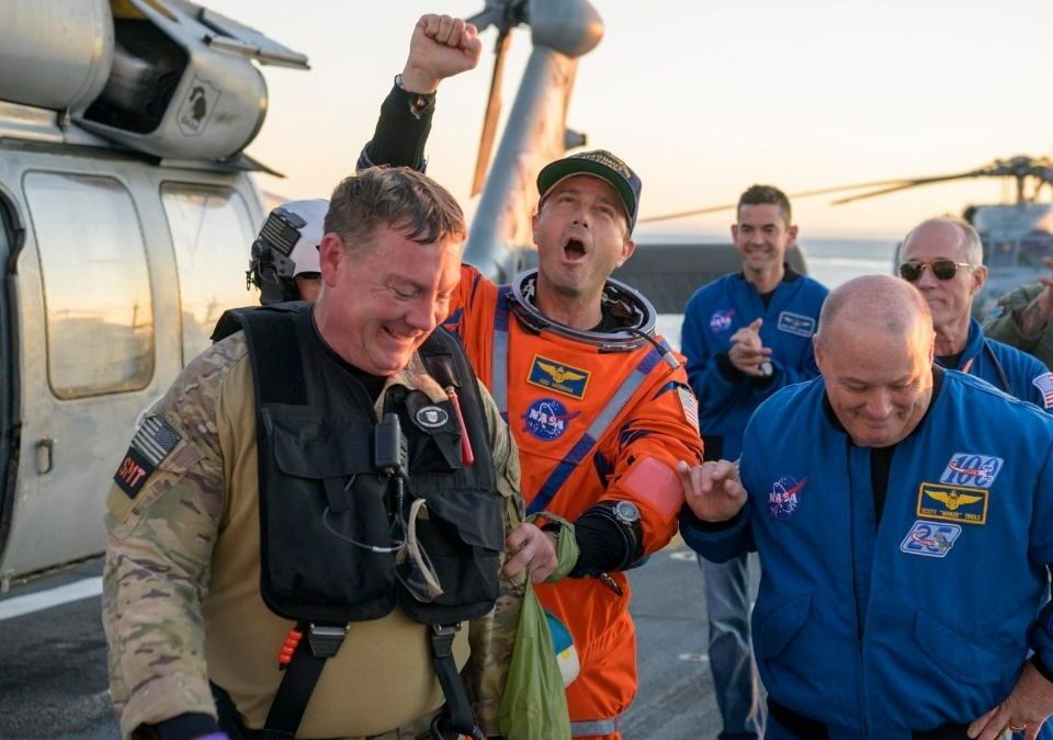 El regreso a La Tierra de Artemis II, en imágenes