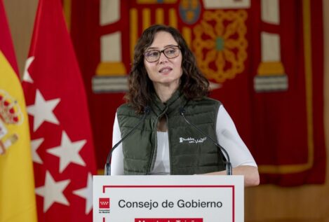 Ayuso asegura que Juan Carlos I tiene «las puertas abiertas» en toda España