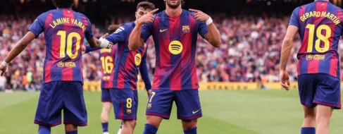 El Barça deja casi sentenciada la Liga tras golear al Espanyol