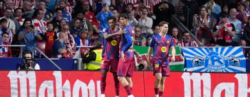 Lewandowski acerca al Barça al título de liga tras vencer al Atlético en el Metropolitano