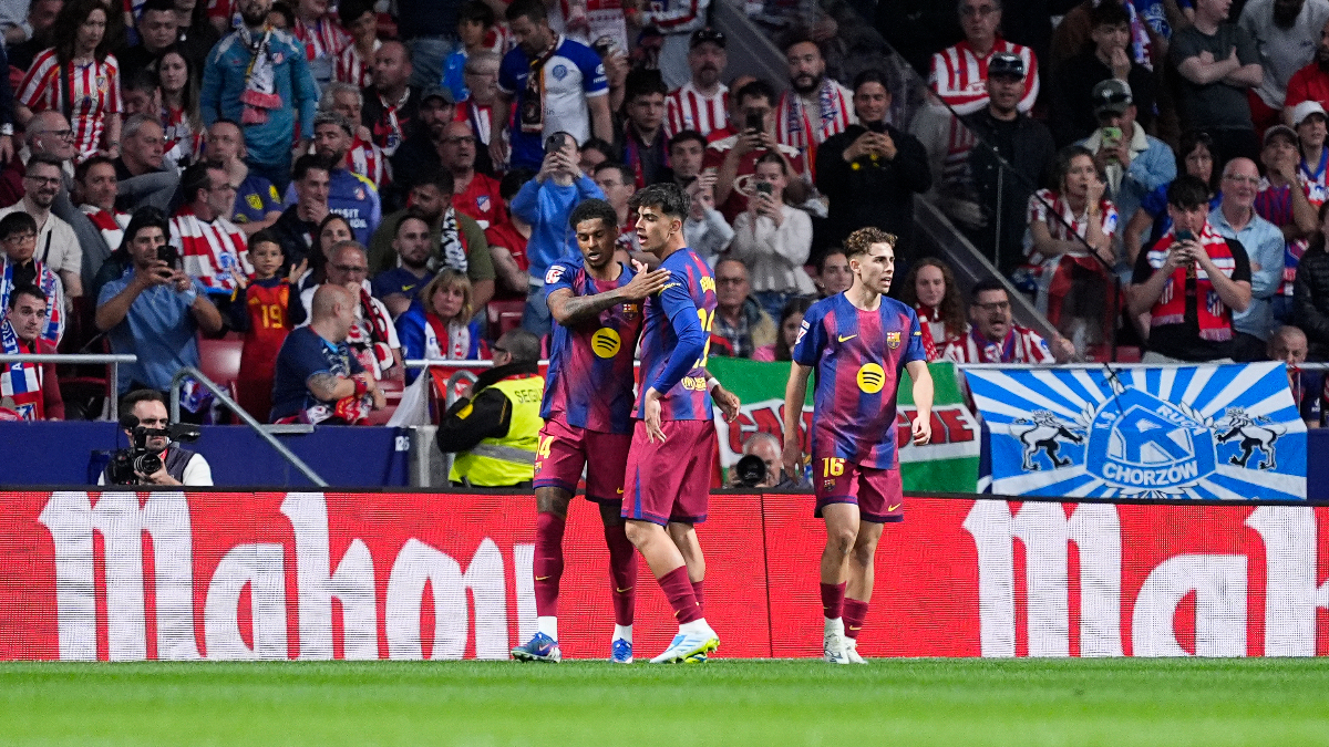 Lewandowski acerca al Barça al título de liga en el Metropolitano