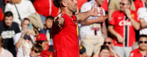 Muriqi aleja al Real Madrid del liderato de la liga con un gol en el descuento