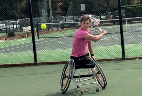 Niels Vink, número 1 en tenis en silla de ruedas: «Busca una pista, una raqueta y juega»