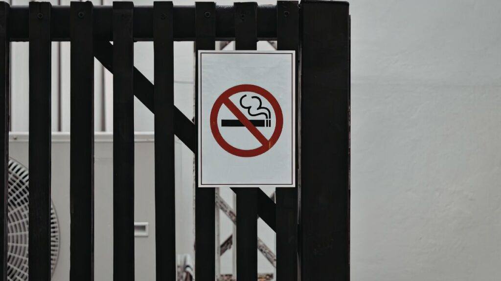 Prohibido fumar