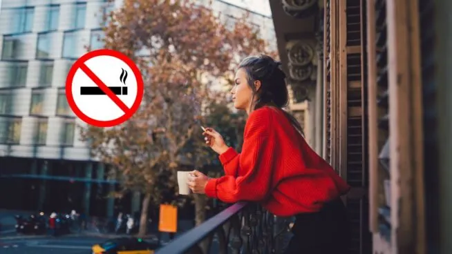 Si fumas en tu propia terraza, tus vecinos podrían quejarse y prohibírtelo según el artículo el artículo 7.2. de la Ley de Propiedad Horizontal