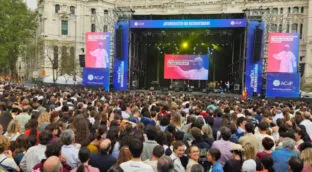 El Papa desvela el primer acto oficial de su visita a España: un encuentro en la Plaza de Cibeles