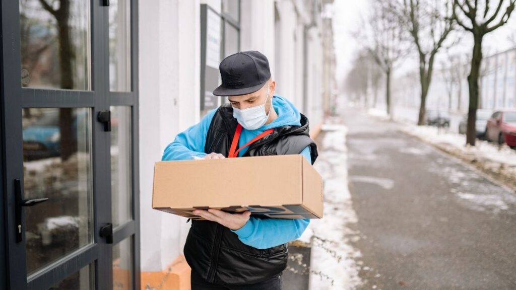 Entrega de un paquete 