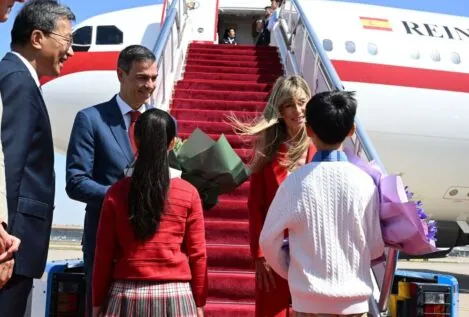 Sánchez llega a China para reunirse con Xi Jinping en su cuarta visita al país