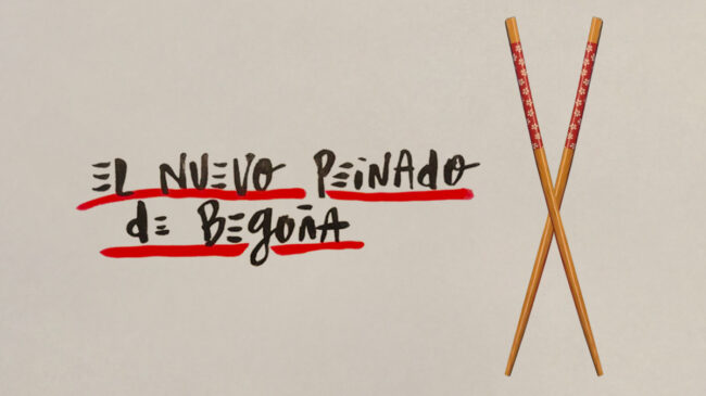 La viñeta animada sobre... el nuevo Peinado de Begoña