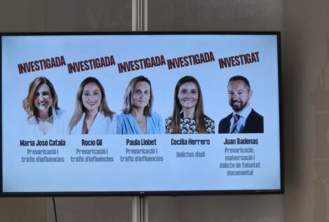 Convulsión en Valencia al estar investigados la alcaldesa y cuatro concejales de PP y Vox
