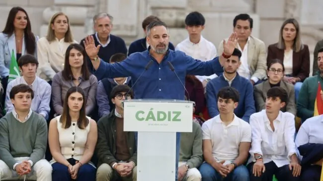 Abascal llama «mierda» a Sánchez y «rata» a Marlaska por dejar boicotear los mítines de Vox