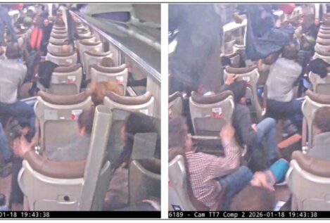 Las imágenes del interior de un tren de Adamuz refuerzan la hipótesis de una rotura del carril