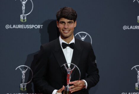 Carlos Alcaraz, premio Laureus al mejor deportista del año