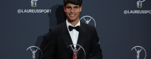 Carlos Alcaraz, premio Laureus al mejor deportista del año