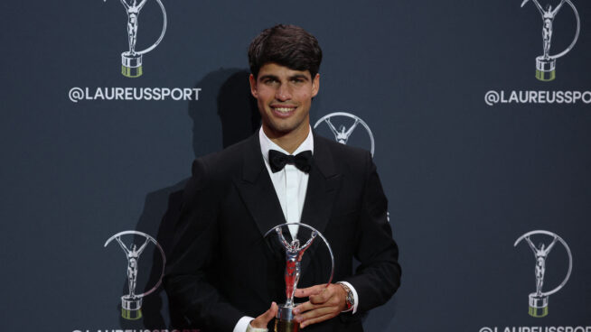 Carlos Alcaraz, premio Laureus al mejor deportista del año