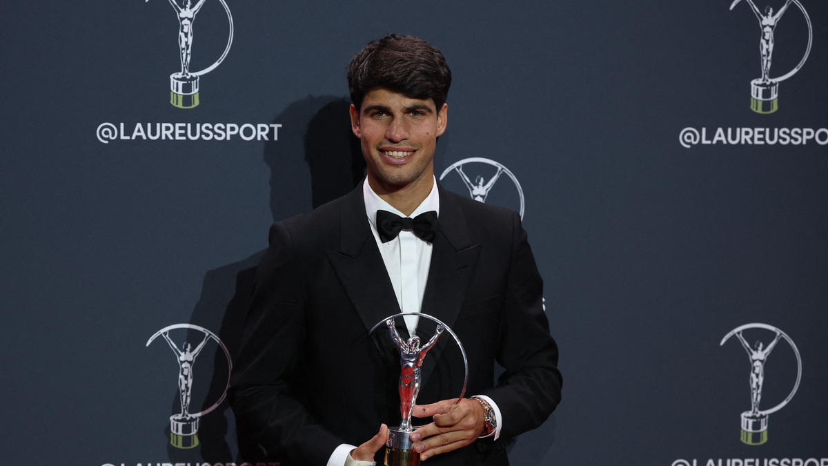 Carlos Alcaraz, premio Laureus al mejor deportista del año