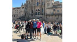 Alejandro Porto culmina el Camino de Santiago por la investigación en tumores cerebrales