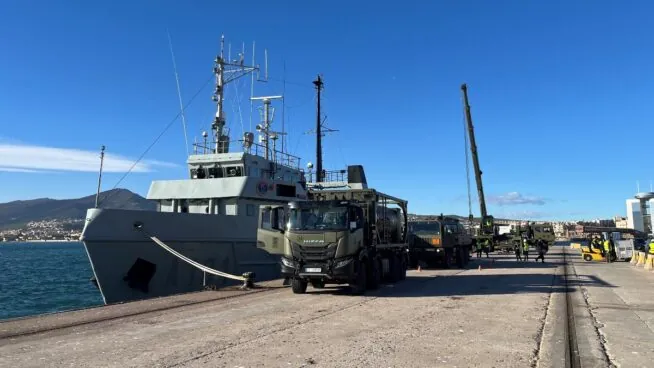 Melilla acoge el ejercicio de seguridad marítima que simula una explosión en un barco