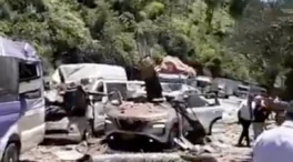 Al menos siete muertos por un ataque terrorista en la Vía Panamericana en Colombia