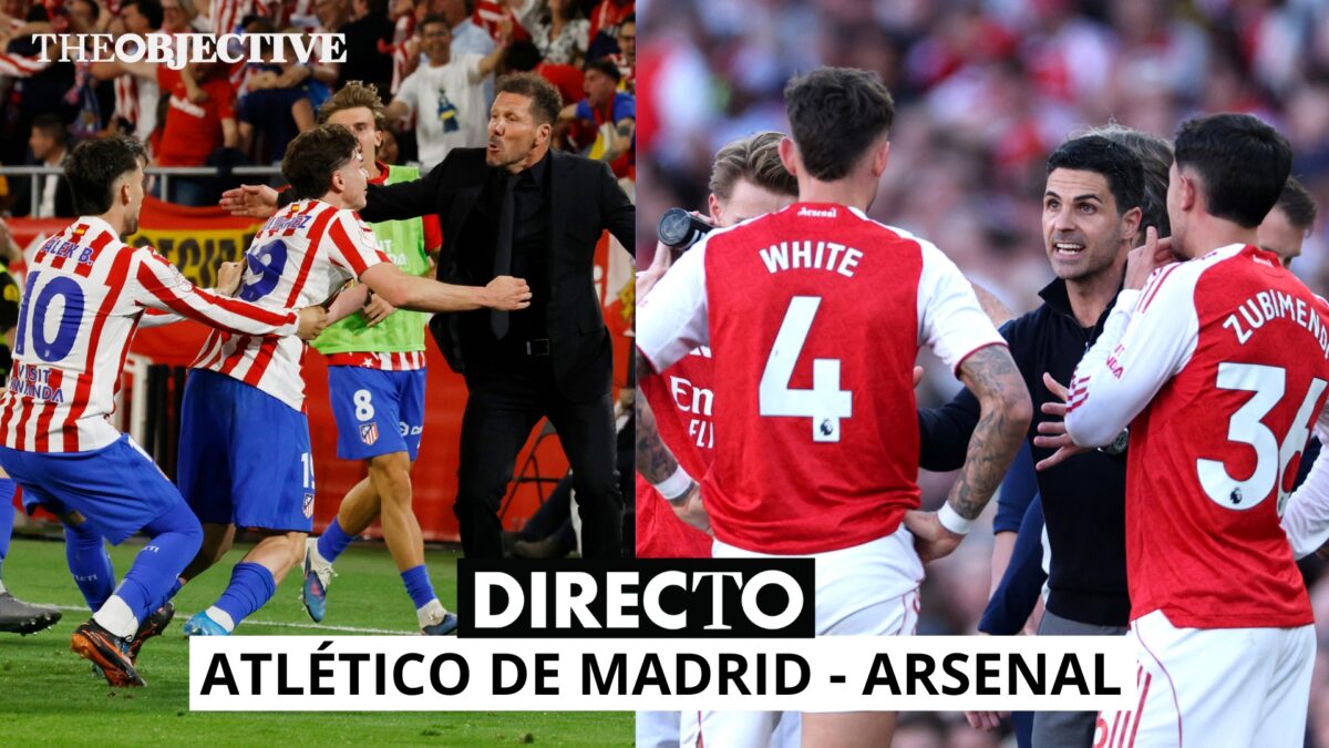 Atlético de Madrid – Arsenal, en directo: alineaciones confirmadas y dónde ver la Champions en vivo online hoy