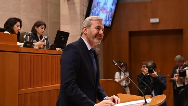 Azcón, investido de nuevo presidente de Aragón con el apoyo de Vox
