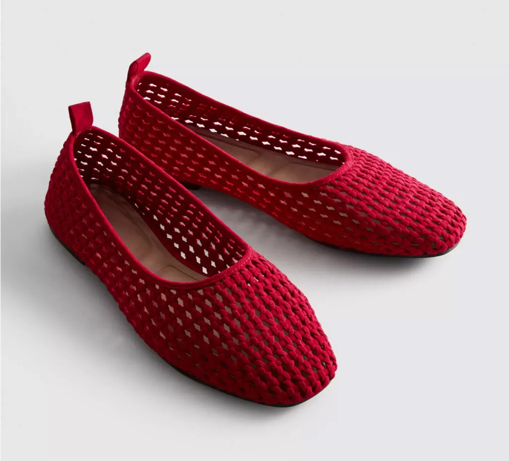 Bailarinas rojas de Primark. (PVP: 18€)