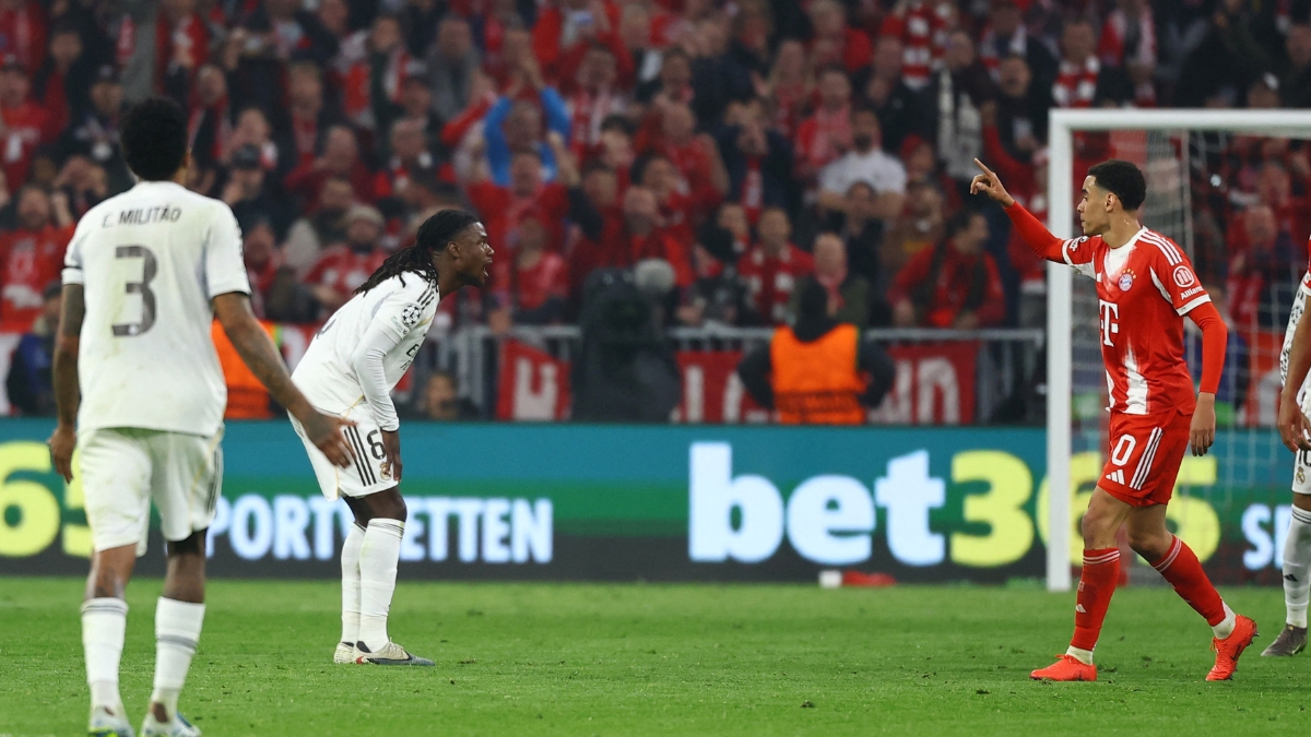 ‘Dejà vu’ de Camavinga en Múnich: también le expulsaron en la ida frente al Arsenal en 2025