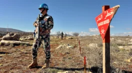 Al menos tres cascos azules heridos por una explosión en el sur de Líbano