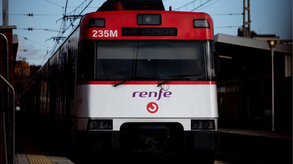 Detenido un hombre que aseguraba llevar una bomba en un tren de Cercanías en Madrid