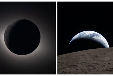 La Casa Blanca difunde las primeras imágenes de la Tierra desde el lado oculto de la Luna