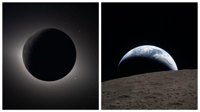 La Casa Blanca difunde las primeras imágenes de la Tierra desde el lado oculto de la Luna