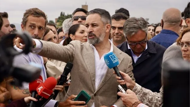 Abascal cree que Sánchez es capaz de provocar una epidemia para tapar la corrupción