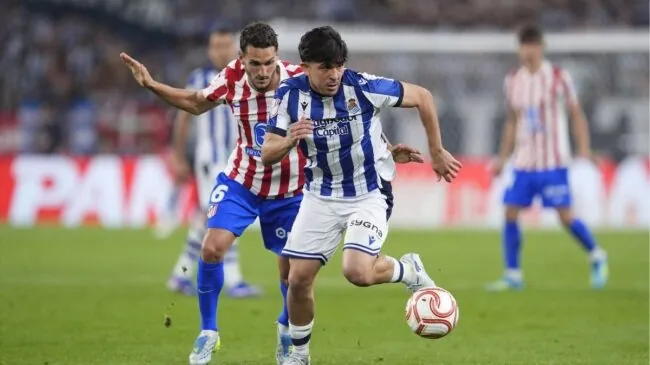 Atlético de Madrid y Real Sociedad van a la prórroga de la final tras 90 minutos de infarto