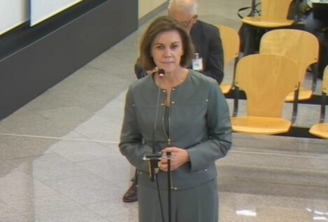 Cospedal niega que hiciese encargos a Villarejo ni conoció un operativo policial contra Bárcenas