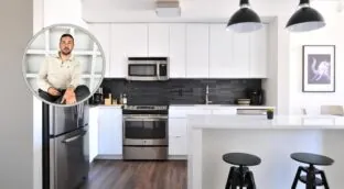 Cristhian Mera, arquitecto: «No necesitas hacer obra para que tu cocina parezca más grande, sino colores claros, estantes abiertos y muebles sin tirador»