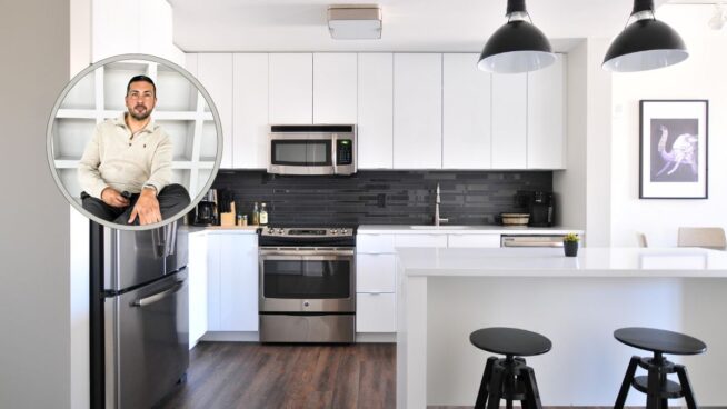 Cristhian Mera, arquitecto: «No necesitas hacer obra para que tu cocina parezca más grande, sino colores claros, estantes abiertos y muebles sin tirador»