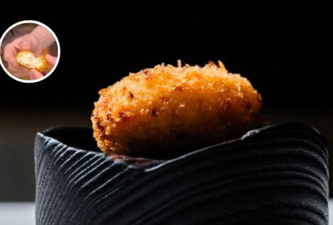 Máximo Benages, jefe de cocina con estrella Michelin: «Al hacer croquetas el error que se suele cometer en las casas es sofreír el jamón»