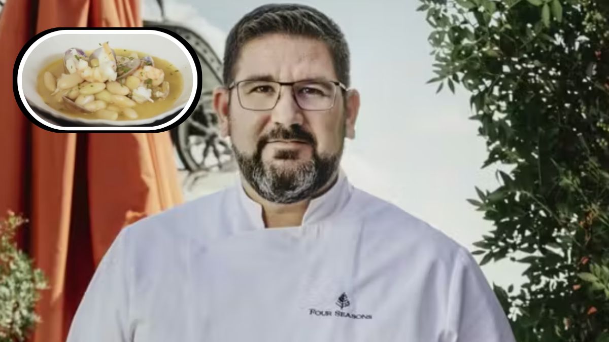 Dani García, chef, sobre mejorar las alubias de bote: «Añade un hueso de jamón, mejillones o langostinos y en 25 minutos estará brutal»