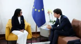 Delcy Rodríguez recibe a una delegación de la UE para «fortalecer la cooperación bilateral»