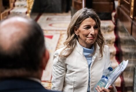 Yolanda Díaz reprocha al PP su respaldo a Vito Quiles y traslada su apoyo a Begoña Gómez