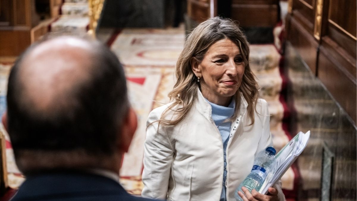 Yolanda Díaz reprocha al PP su respaldo a Vito Quiles y traslada su apoyo a Begoña Gómez