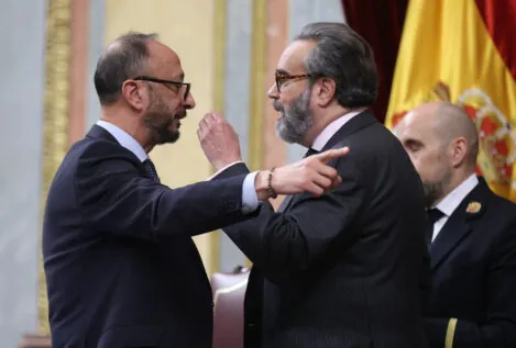 Expulsado un diputado de Vox del pleno del Congreso tras encararse con el presidente
